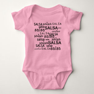 SALSA-modelstructuur voor salsera of salsero-baby Romper