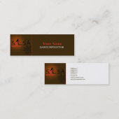 Salsa Moves - Bedrijfs-, profielkaart Mini Visitekaartje (Voorkant / Achterkant)