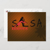Salsa Moves - Briefkaart (Voorkant / Achterkant)