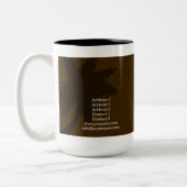 Salsa Moves - Mok, beker Tweekleurige Koffiemok (Links)