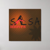 Salsa Moves - Wrapped Canvas (Voorkant)