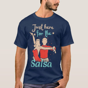 Salsa Music Dansans Dans Lover Latijns Dans Art Ma T-shirt