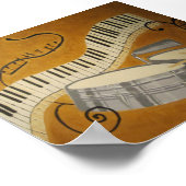 Salsa Music Poster (Hoek)