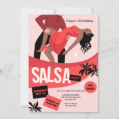 Salsa Party Kaart (Voorkant)