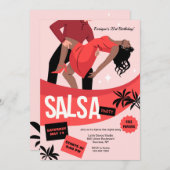 Salsa Party Kaart (Voorkant / Achterkant)