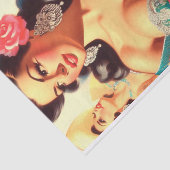 Salsa Pin-ups Tissuepapier (Detail)