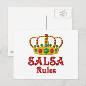 SALSA-REGELS BRIEFKAART (Voorkant / Achterkant)