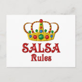 SALSA-REGELS BRIEFKAART (Voorkant)