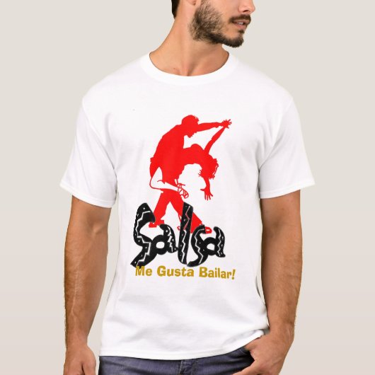 Salsa Rouge T Shirt. T-shirt (Voorkant)