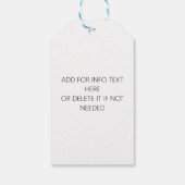 Salsa Spice Up Your Feestdagen Bloemenrood Cadeaulabel (Achterkant)