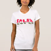 SALSA T-shirt - Voor salsa-dansliefhebbers (Voorkant)