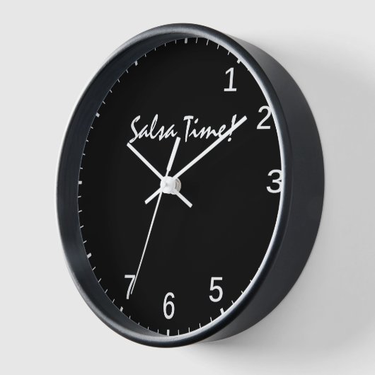 Salsa Time Clock - Funny Latijnse Dance Step Timin (Hoek)