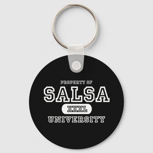 Salsa University Dark Sleutelhanger (Voorkant)