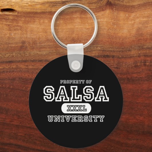Salsa University Dark Sleutelhanger (Voorkant)
