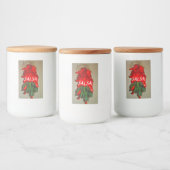 Salsa Voedsel Container Etiket (Flessen)