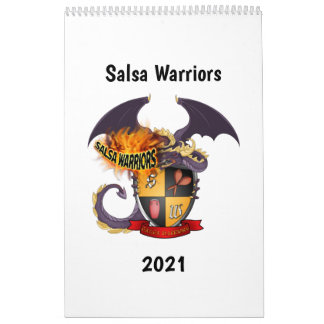Salsa Warriors Agenda 2021 Kalender