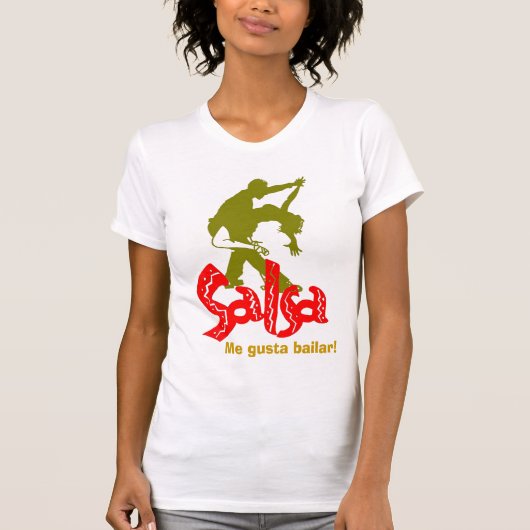Salsa Womens Strap T! T-shirt (Voorkant)