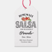 Salsa Zelfgemaakt Uit de Keuken van Naam Jar Cadeaulabel (Voorkant)