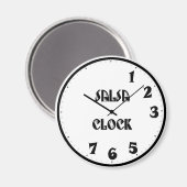 SalsaClock Magneet (Voorkant / Achterkant)