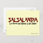 Salsalandia Briefkaart (Voorkant / Achterkant)