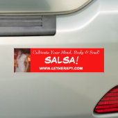 Salsame1, Cultivate Your Mind, Body & Soul!, SA... Bumpersticker (Op auto)