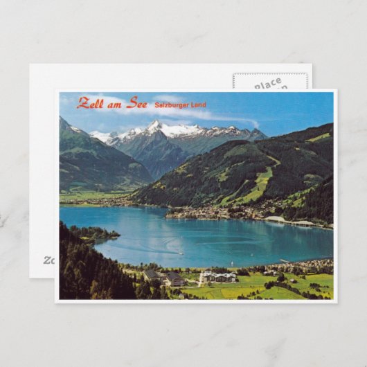 Salsburg Oostenrijk - Briefkaart (Voorkant / Achterkant)