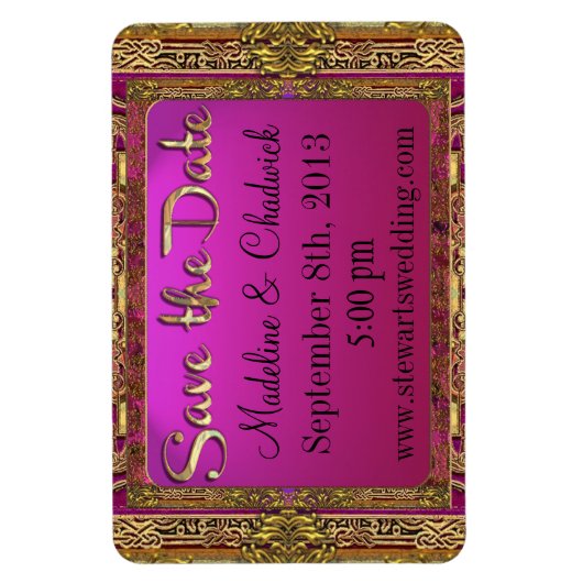 Salsbury Royale Bewaar de datum 4"x6" Magneet (Verticaal)