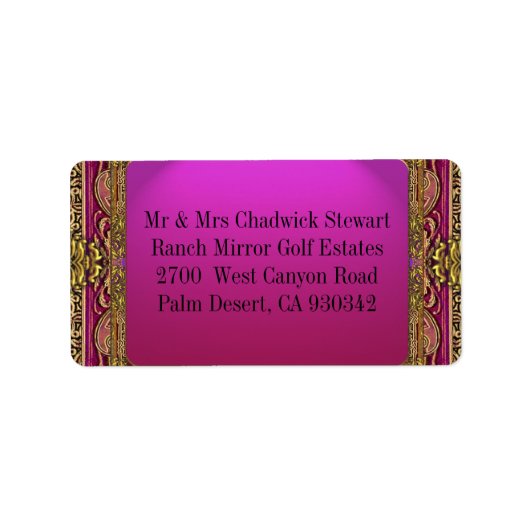 Salsbury Royale Etiket (Voorkant)