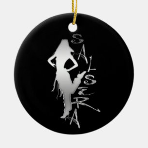 SALSERA - de perfecte gordel voor elke salsa danse Keramisch Ornament