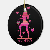 SALSERA-HOT DANCING GIRL KERAMISCH ORNAMENT (Links)