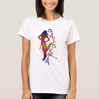 SALSERA - SALSA T-SHIRT MET HOT DANCING GIRL