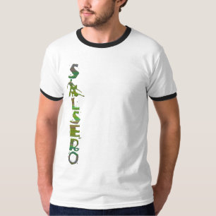 SALSERO T-Shirt met danskoppel in plaats van A
