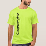 SALSERO T-Shirt met danskoppel in plaats van A<br><div class="desc">SALSERO T-Shirt met danskoppel in plaats van de letter A</div>