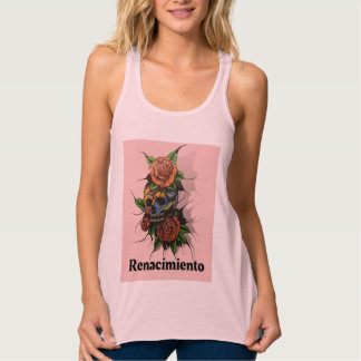 Salsola-Renacimiento Roze bovenaan Tanktop