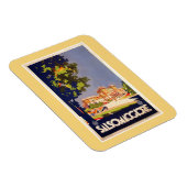 Salsomaggiore Italiaans reisposter Magneet (Rechterzijde)