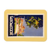 Salsomaggiore Italiaans reisposter Magneet (Horizontaal)