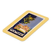 Salsomaggiore Italiaans reisposter Magneet (Linkerzijde)