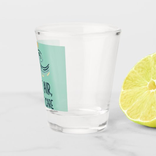 salt air dont care shot glas (Rechts)