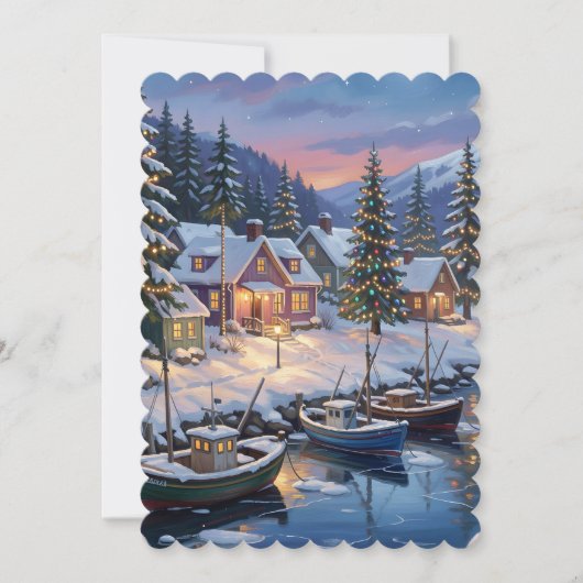 salt air winter kaart (Voorkant)