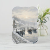 salt air winter kaart (Staand voorkant)