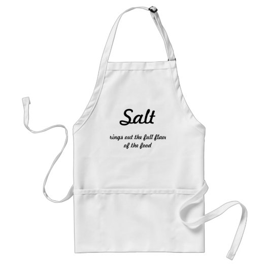 Salt Apron Standaard Schort (Voorkant)