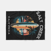 Salt Creek Beach California Men Women Surfing  Fleece Deken (Voorkant (Horizontaal))