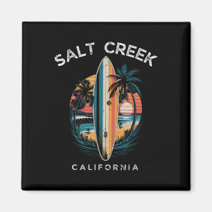 Salt Creek Beach Californië Mannen Vrouwen Surfen Magneet