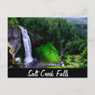Salt Creek Falls, Oregon Briefkaart