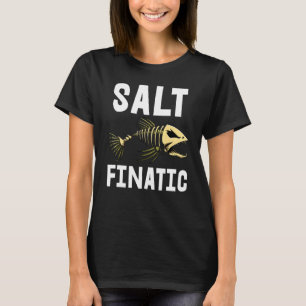 Salt Finatic T-shirt Skelet Vis Bot T-shirts Scher