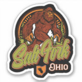 Salt Fork Bigfoot sticker (Voorkant)