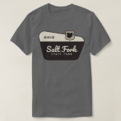 Salt Fork State Park Ohio Welkomstbord T-shirt (Design voorkant)