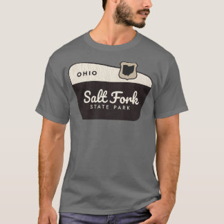 Salt Fork State Park Ohio Welkomstbord T-shirt