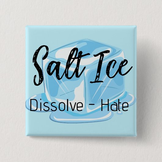 Salt Ice Button (Voorkant)