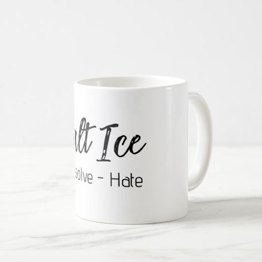 Salt Ice Coffee Mug Koffiemok (Voorkant rechts)